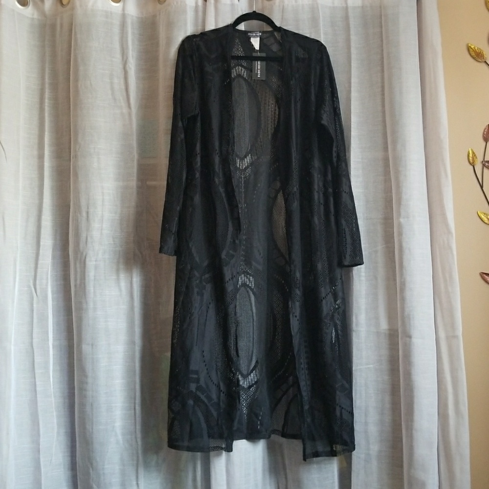 Fashion Nova- Valencia Cardigan Shawl Plus Size